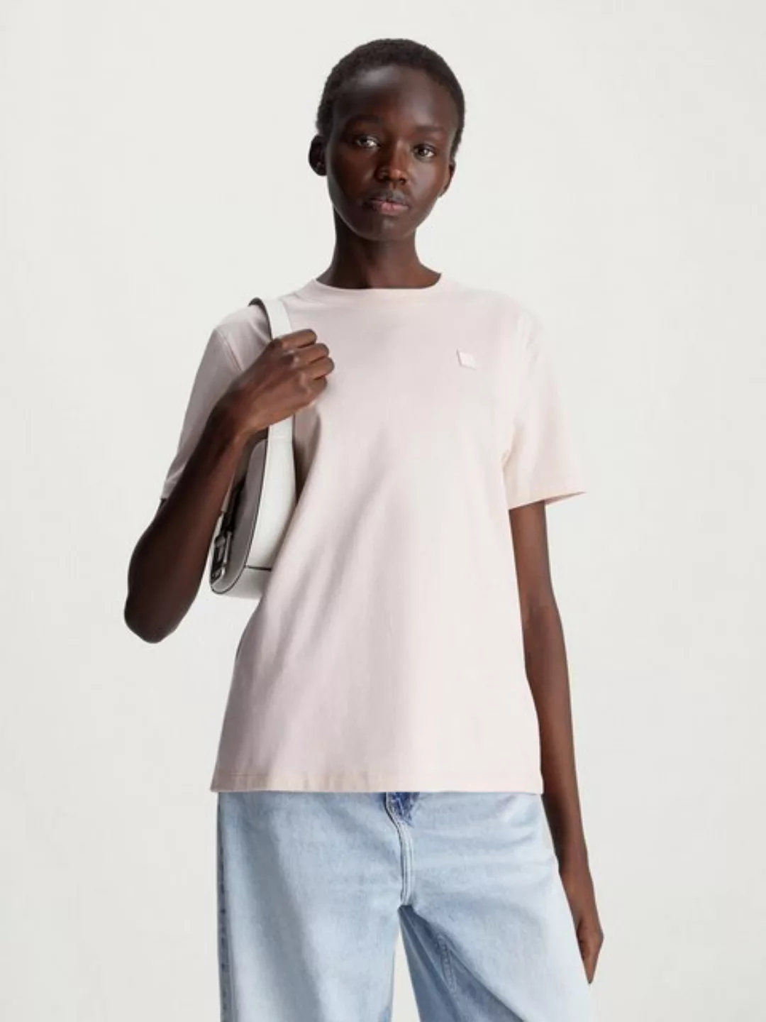Calvin Klein Jeans T-Shirt CK EMBRO BADGE REGULAR TEE mit Logopatch günstig online kaufen
