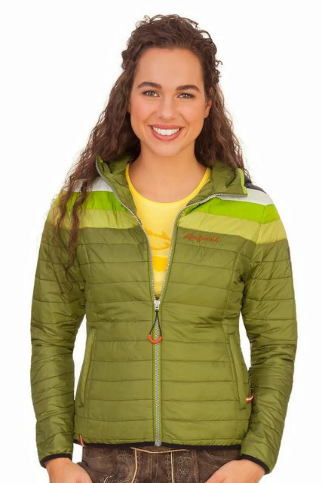 Almgwand Outdoorjacke Trachtenjacke Damen - STAUFFEN - oliv günstig online kaufen