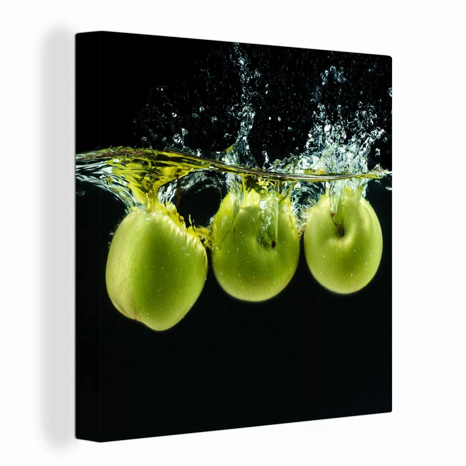 OneMillionCanvasses® Leinwandbild Äpfel - Obst - günstig online kaufen