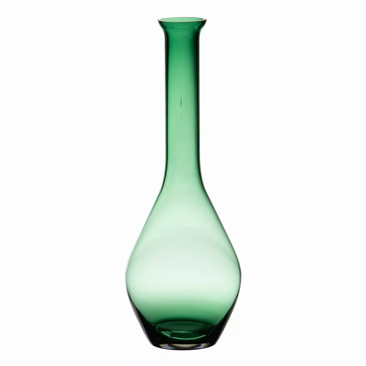 Vase Grün Glas 12 X 12 X 33 Cm günstig online kaufen
