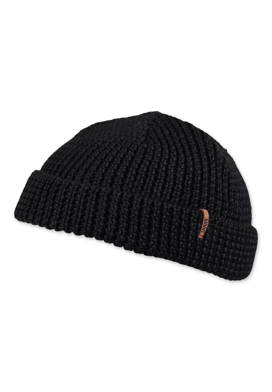 Djinns Mütze SUPER SHORT BEANIE R/L KNIT Black Schwarz günstig online kaufen