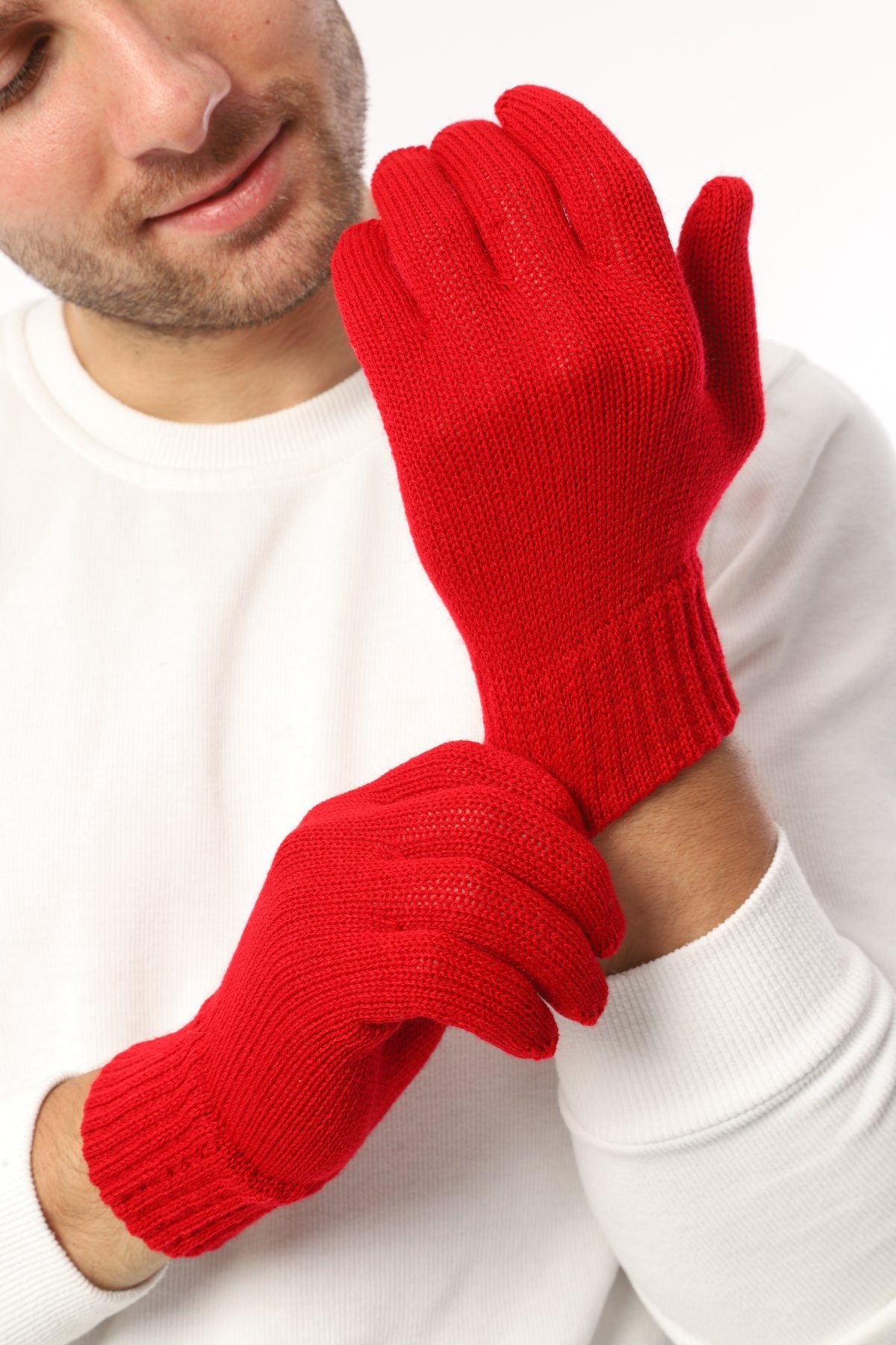 herémood Strickhandschuhe Handschuhe Winterhandschuhe Rippstrick Strickhand günstig online kaufen