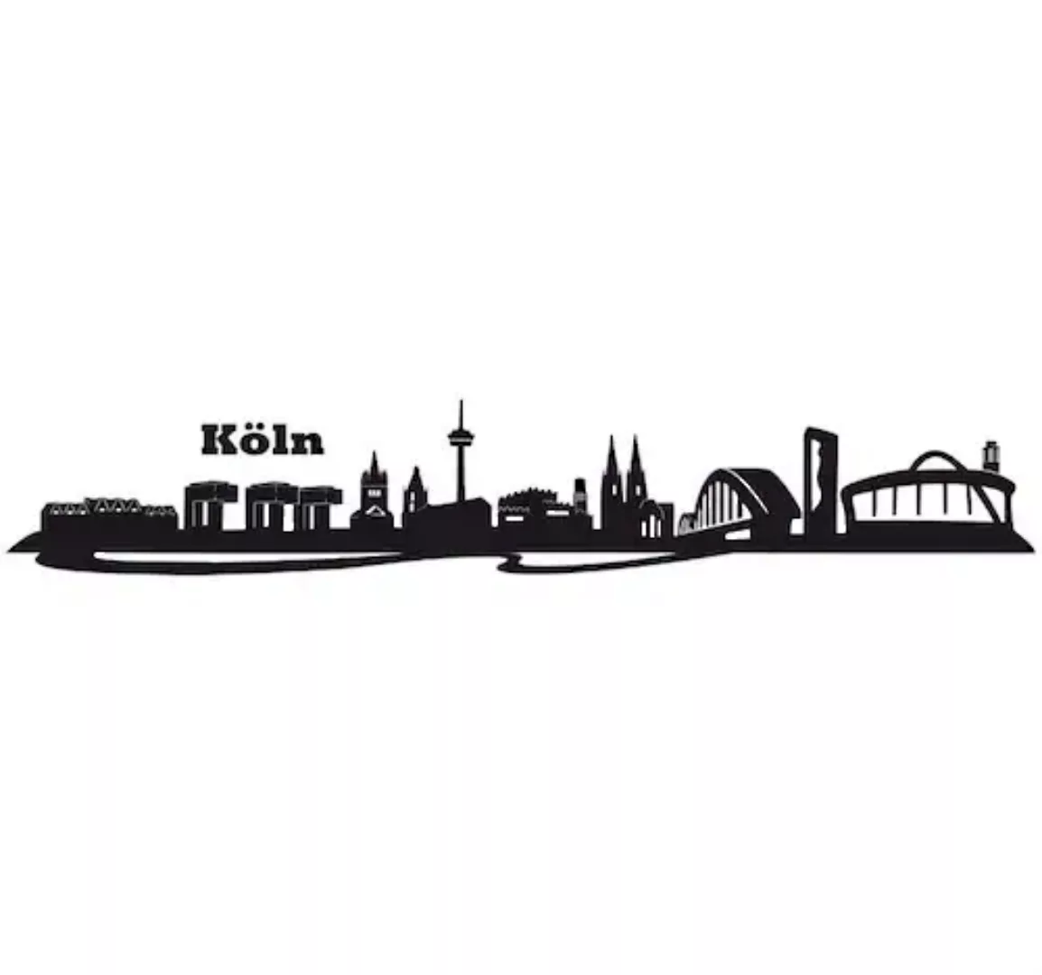 Wall-Art Wandtattoo "XXL Stadt Skyline Köln Stadt 120cm", (1 St.), selbstkl günstig online kaufen