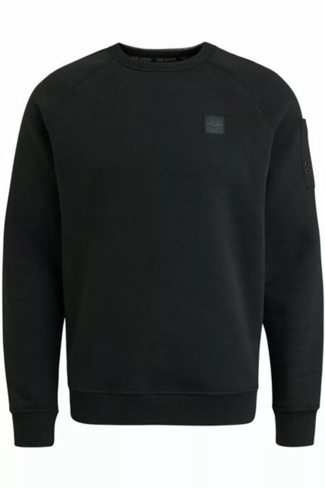 PME LEGEND Strickjacke rewneck soft fleece sweat black günstig online kaufen