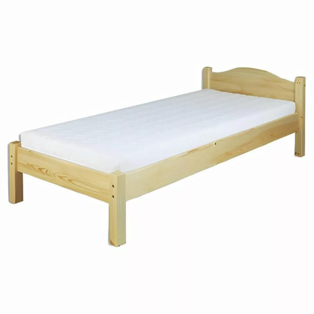 Xlmoebel Bett Massives Einzelbett aus Kiefernvollholz 100x200 Jugendbett Vo günstig online kaufen