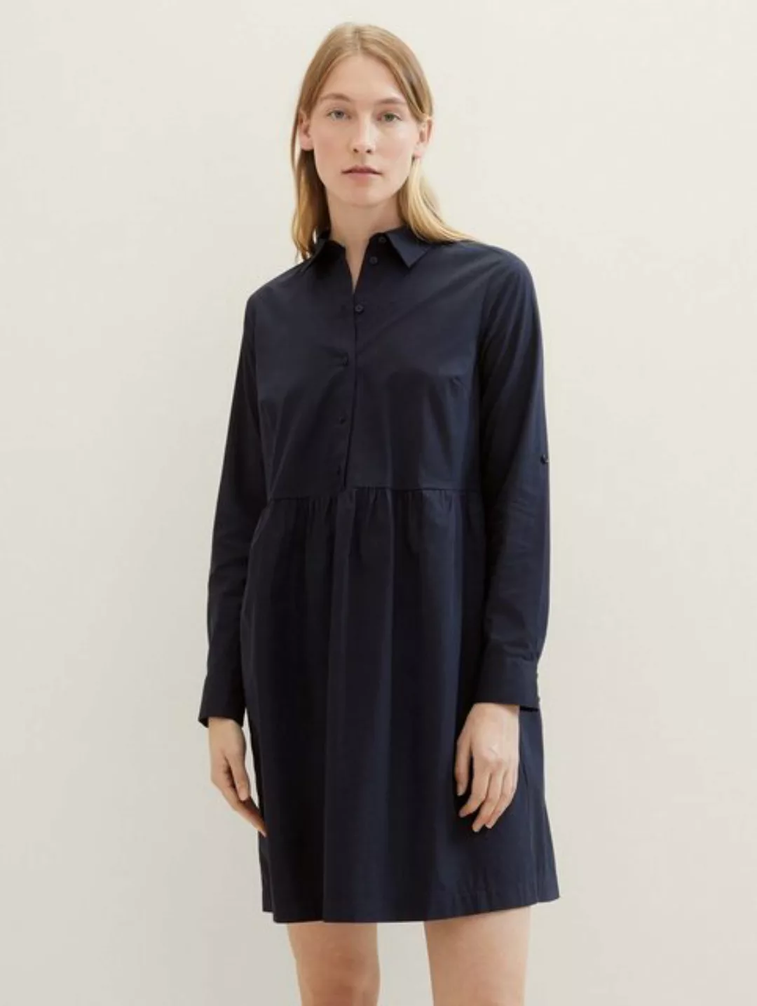 TOM TAILOR Jerseykleid Hemdkleid mit TENCEL(TM) Lyocell günstig online kaufen