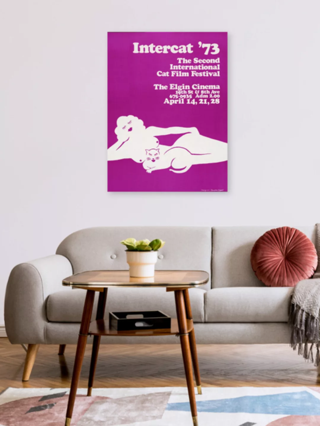 Poster / Leinwandbild - Intercat '73 günstig online kaufen