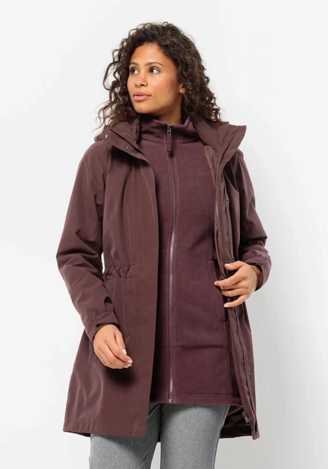 Jack Wolfskin 3-in-1-Funktionsmantel "OTTAWA COAT" günstig online kaufen