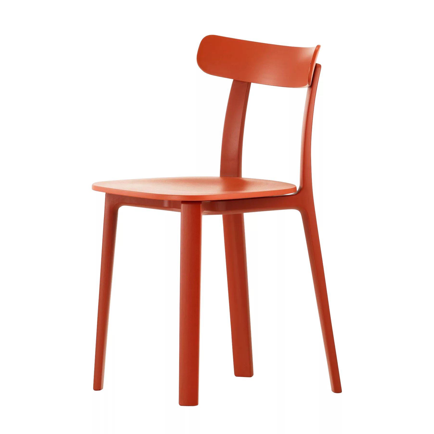 Vitra - All Plastic Chair Stuhl - backstein rot - two tone/für Innen- und A günstig online kaufen