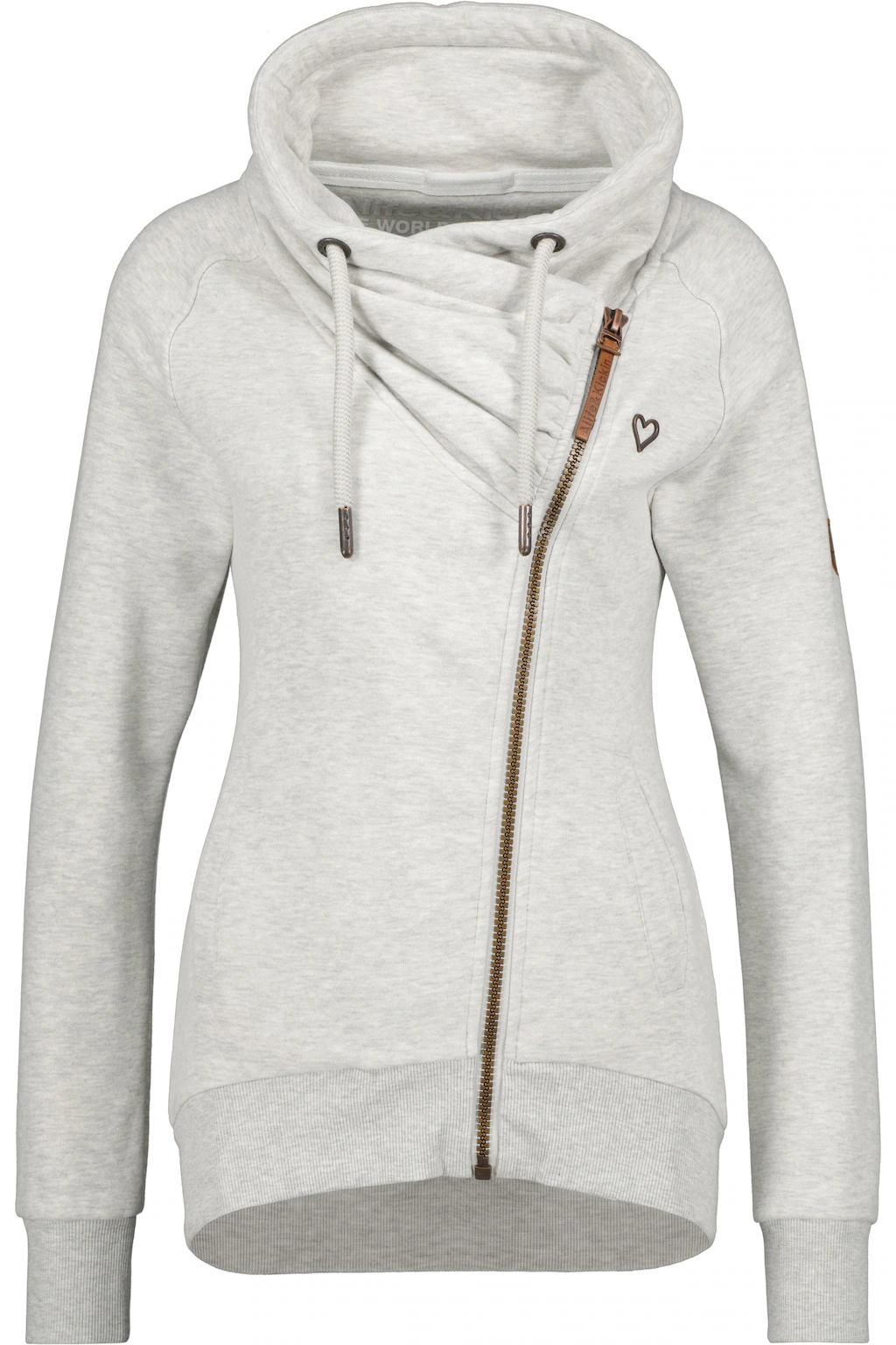 Alife & Kickin Kapuzensweatjacke "Damen LimaAK A" günstig online kaufen