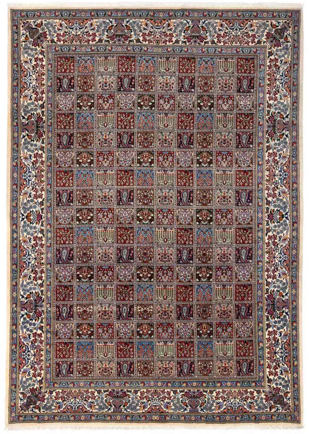 morgenland Wollteppich »Hosseinabad Medaillon Beige 147 x 104 cm«, rechteck günstig online kaufen