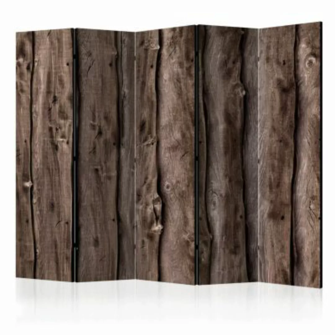 artgeist Paravent Wooden Melody II [Room Dividers] grau Gr. 225 x 172 günstig online kaufen