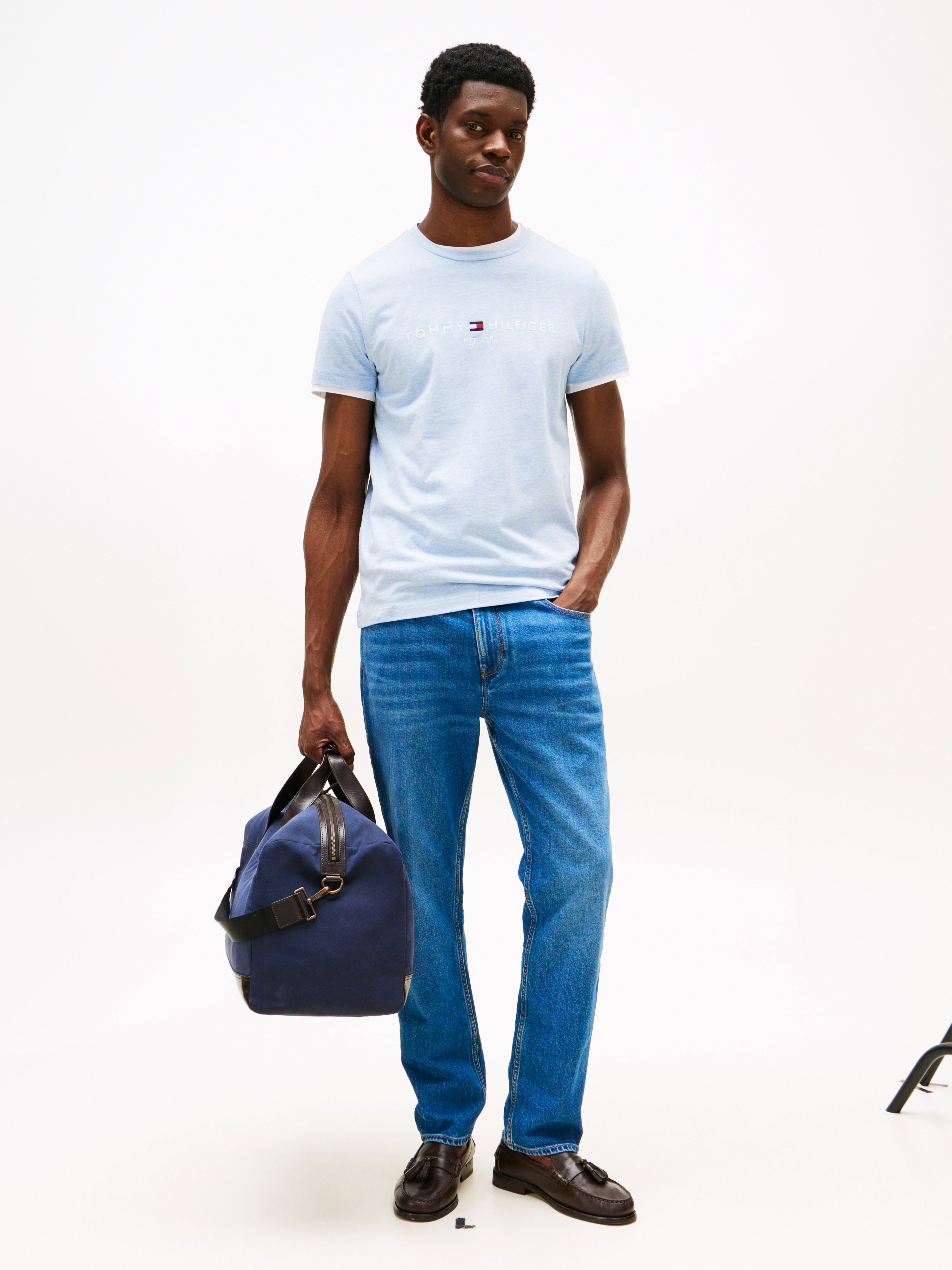 Tommy Hilfiger T-Shirt "TOMMY LOGO TEE", aus reiner Baumwolle günstig online kaufen