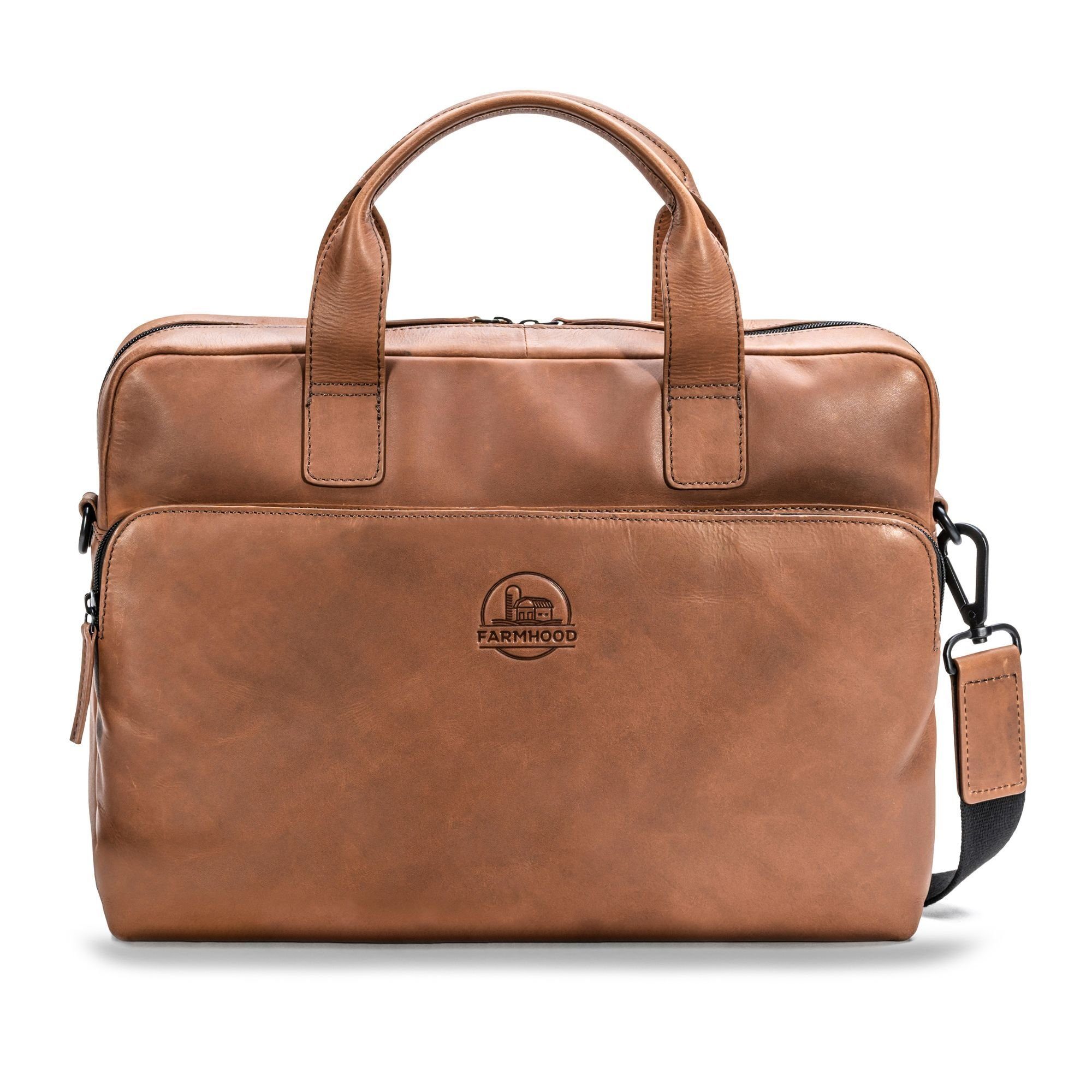Farmhood Aktentasche Nashville, Leder günstig online kaufen