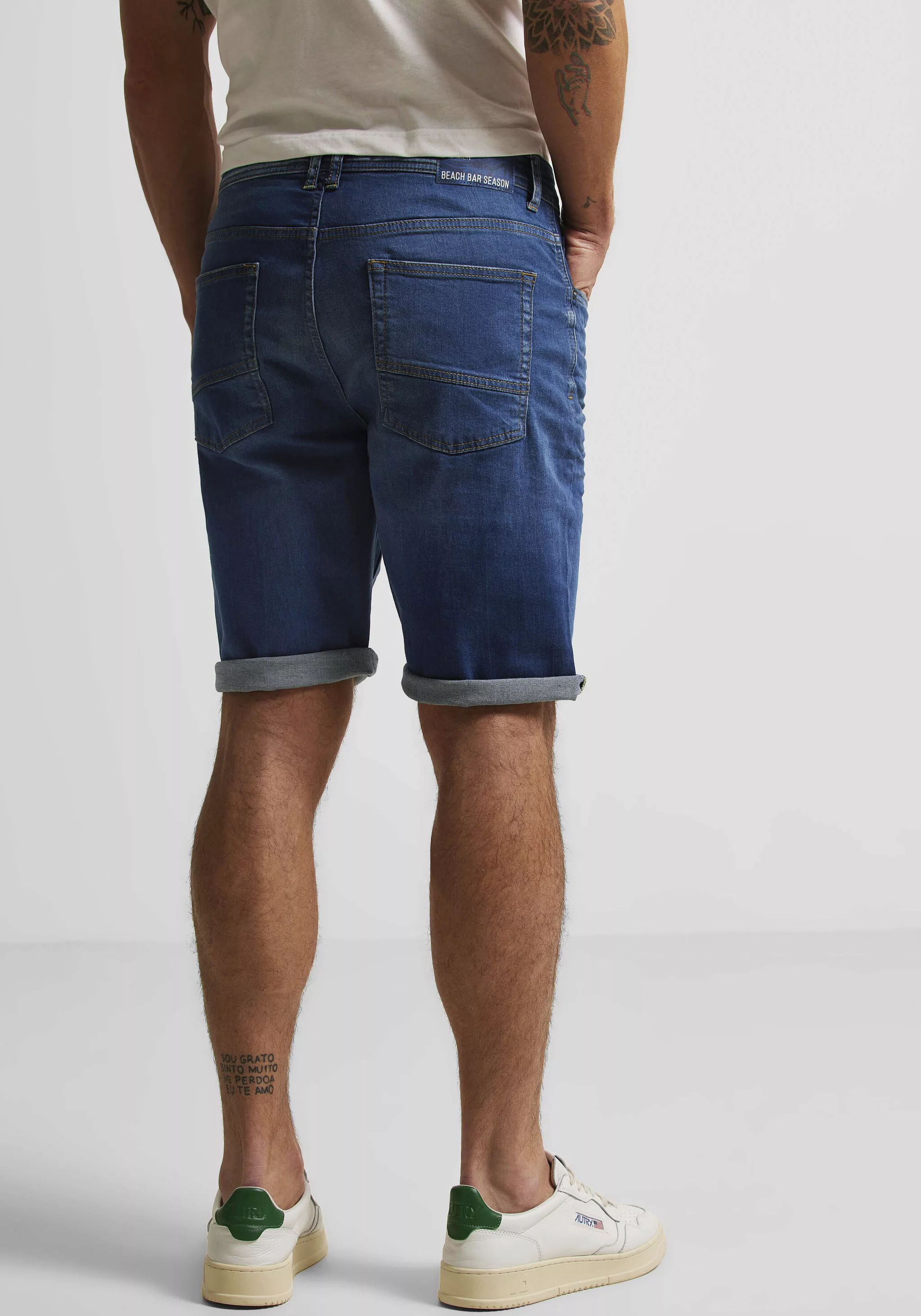 STREET ONE MEN Jeansshorts im 5-Pocket-Style günstig online kaufen