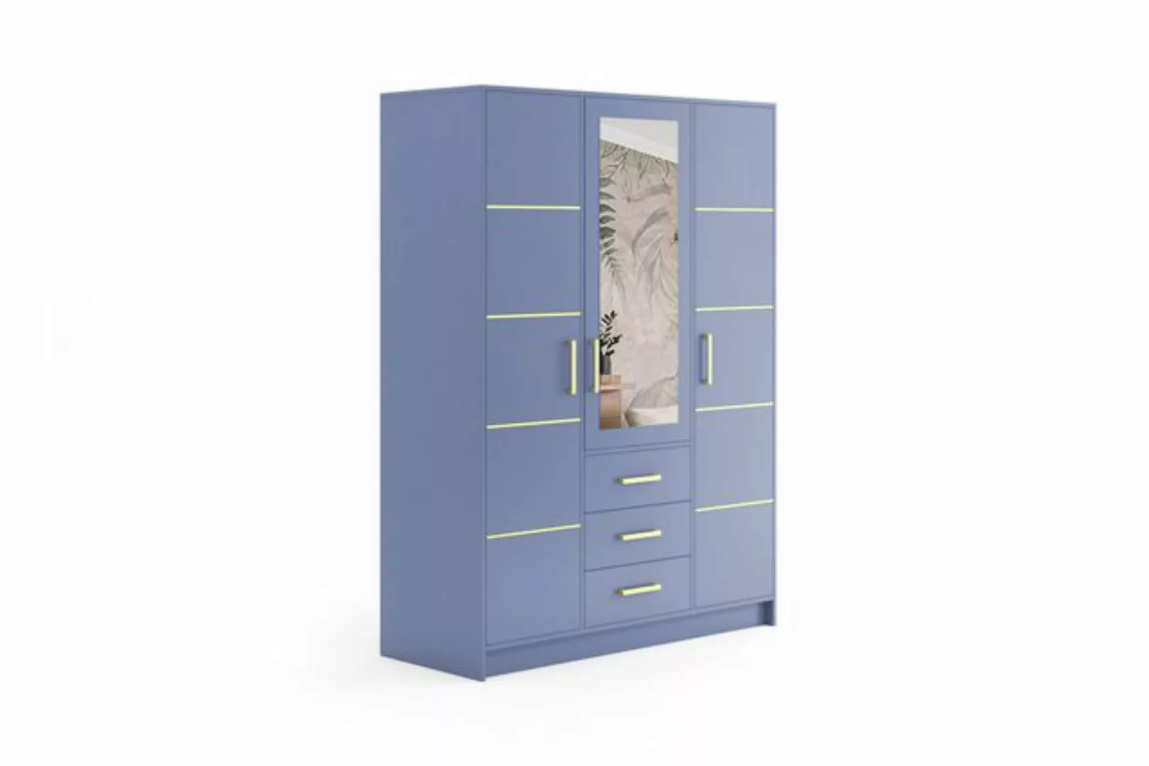 ALTDECOR Drehtürenschrank BALA (Kleiderschrank Drehtürenschränke mit Spiege günstig online kaufen