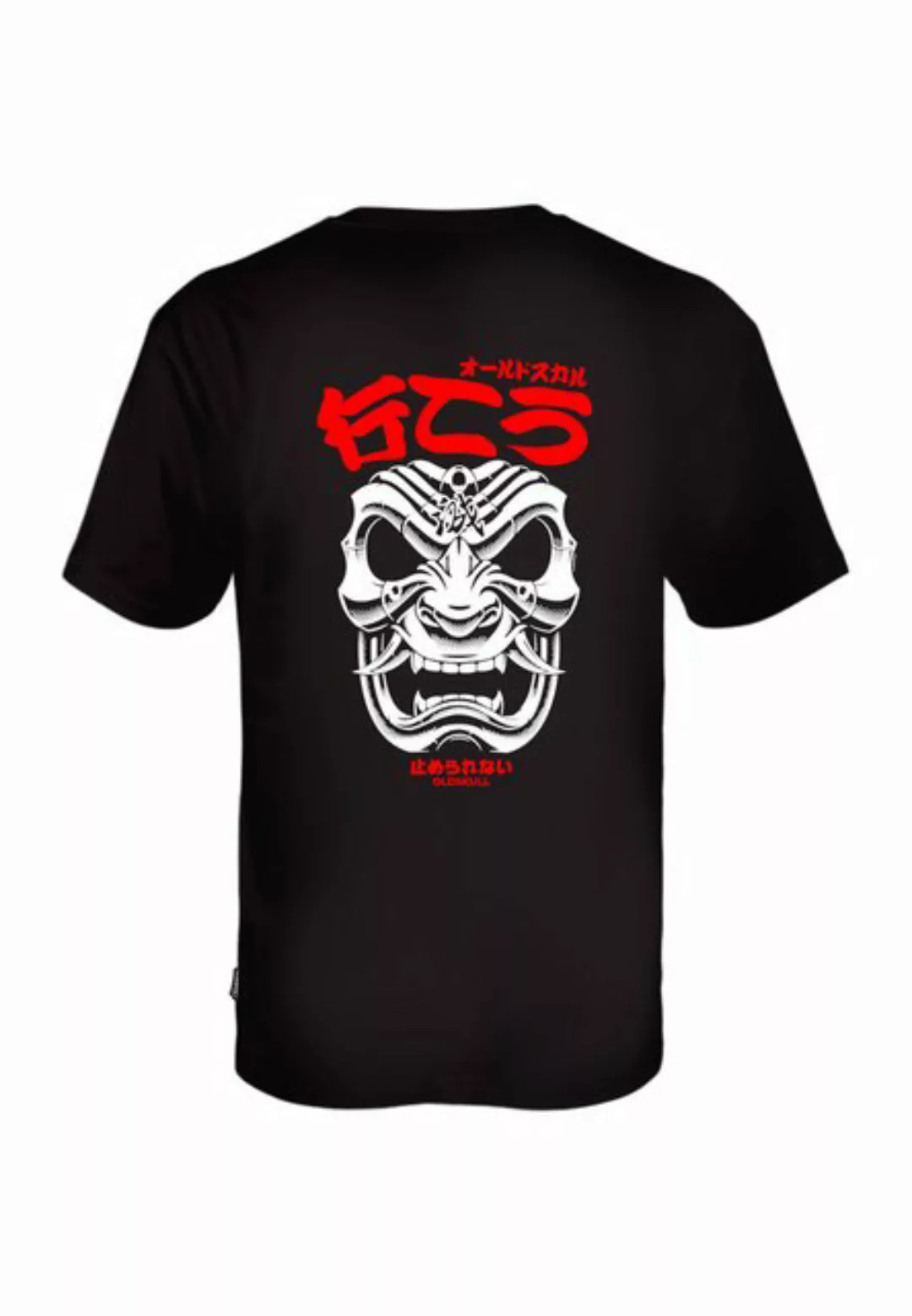 Oldskull T-Shirt Asian Mask Vintage Graphic günstig online kaufen