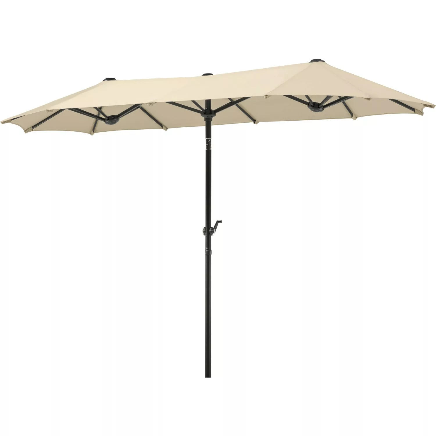 Schneider Schirme Balkonschirm Salerno 150 cm x 300 cm Anthrazit günstig online kaufen
