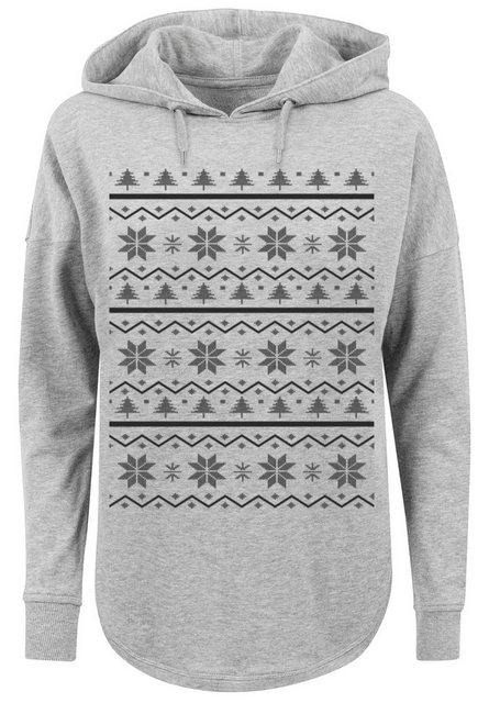 F4NT4STIC Kapuzenpullover Scandinavian Muster Weihnachten Print günstig online kaufen