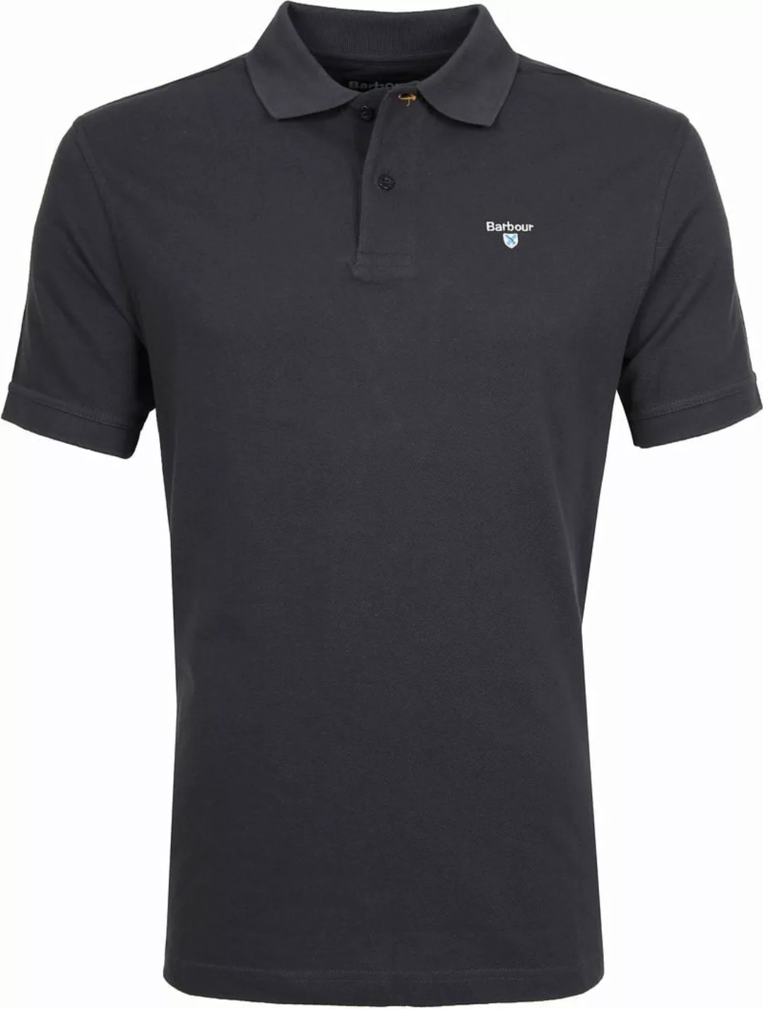 Barbour Basic Poloshirt Dunkelgrau - Größe M günstig online kaufen