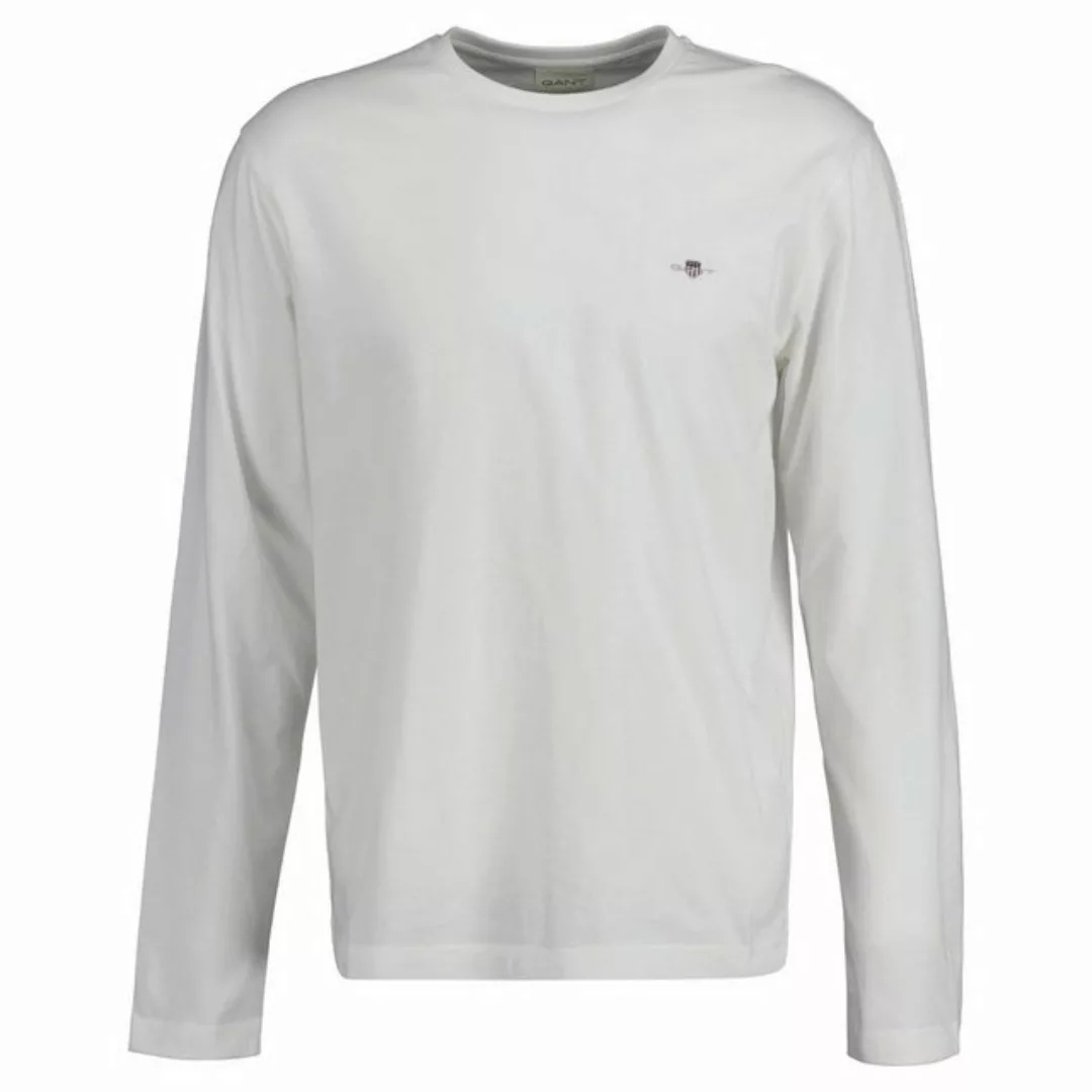 Gant T-Shirt Herren Longsleeve - REGULAR SHIELD LS, Shirt, (Packung, 1er Pa günstig online kaufen