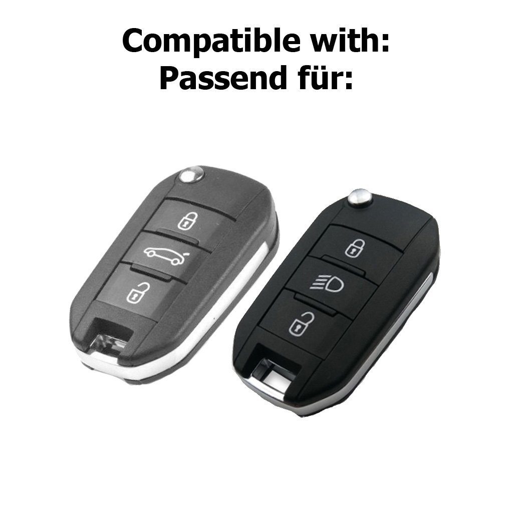 mt-key Schlüsseltasche Autoschlüssel Hardcover Schutzhülle Metallic günstig online kaufen