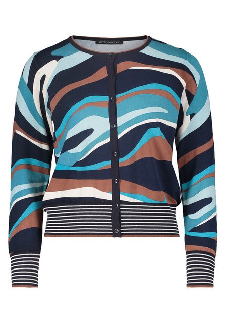 Betty Barclay Strickjacke Betty Barclay Feinstrickjacke mit Aufdruck (1-tlg günstig online kaufen