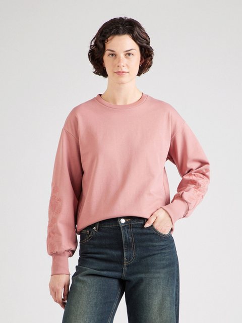 Vero Moda Sweatshirt VMSELIN (1-tlg) Stickerei günstig online kaufen