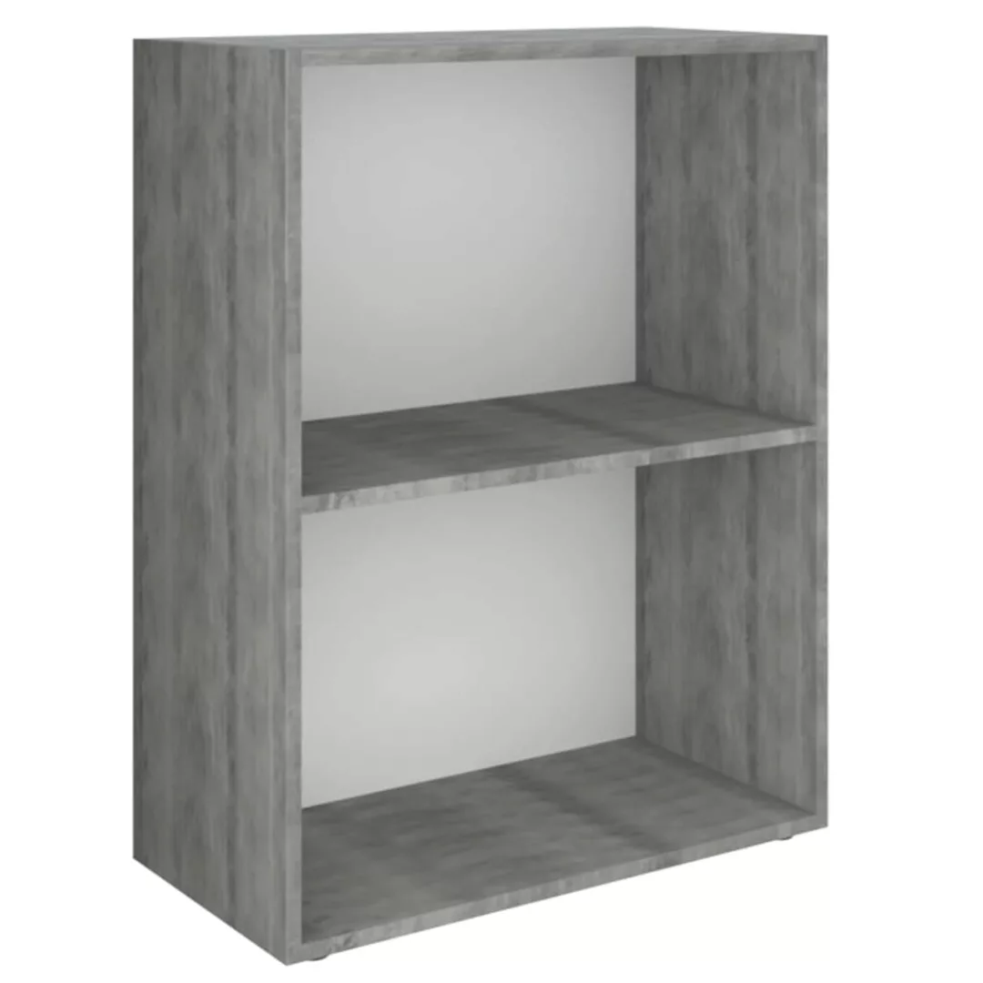 Bücherregal Spanplatte 60x31x78 Cm Beton-optik günstig online kaufen