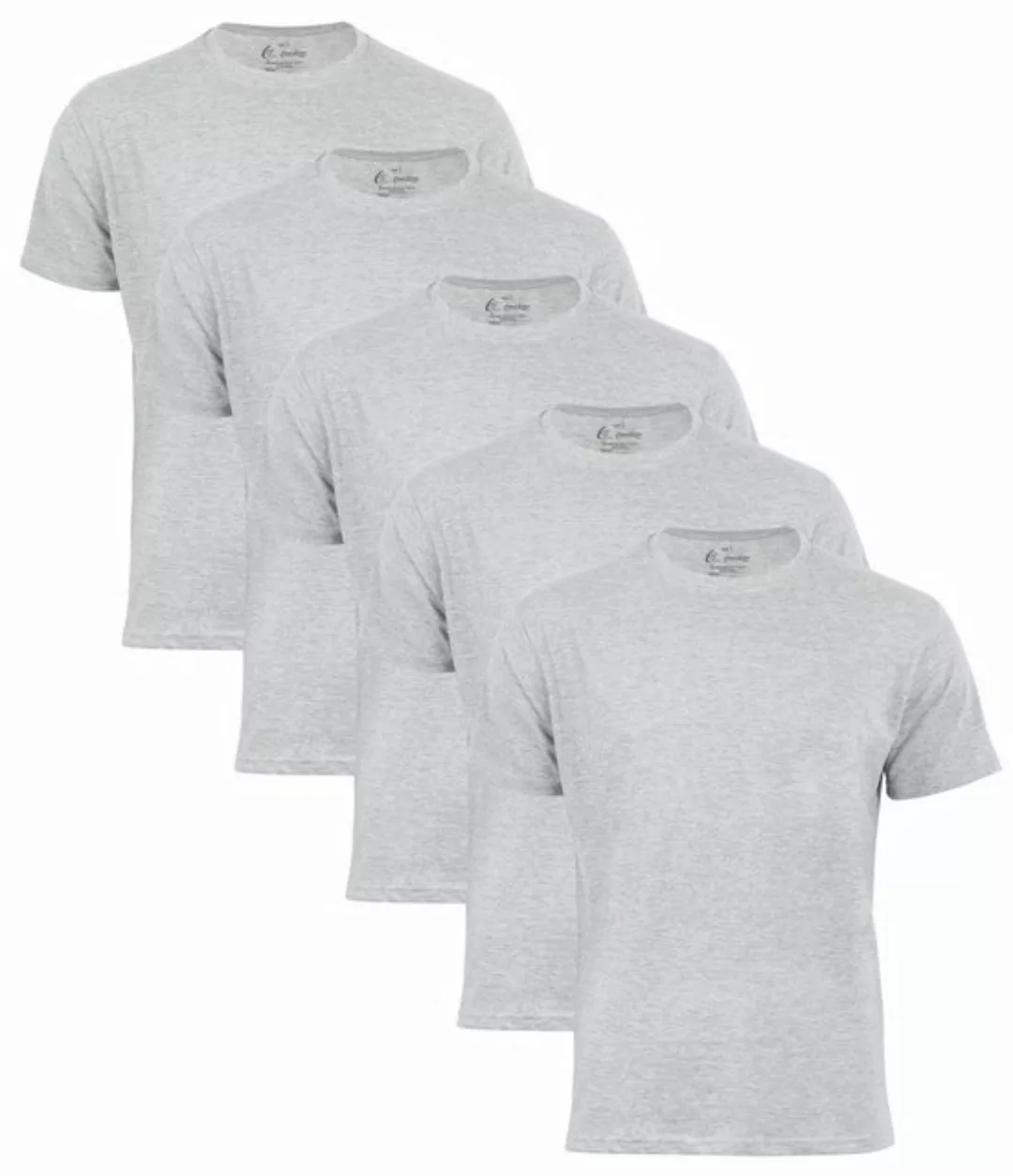 Cotton Prime® T-Shirt O-Neck - Tee (5-tlg) in trageangenehmer Baumwollquali günstig online kaufen