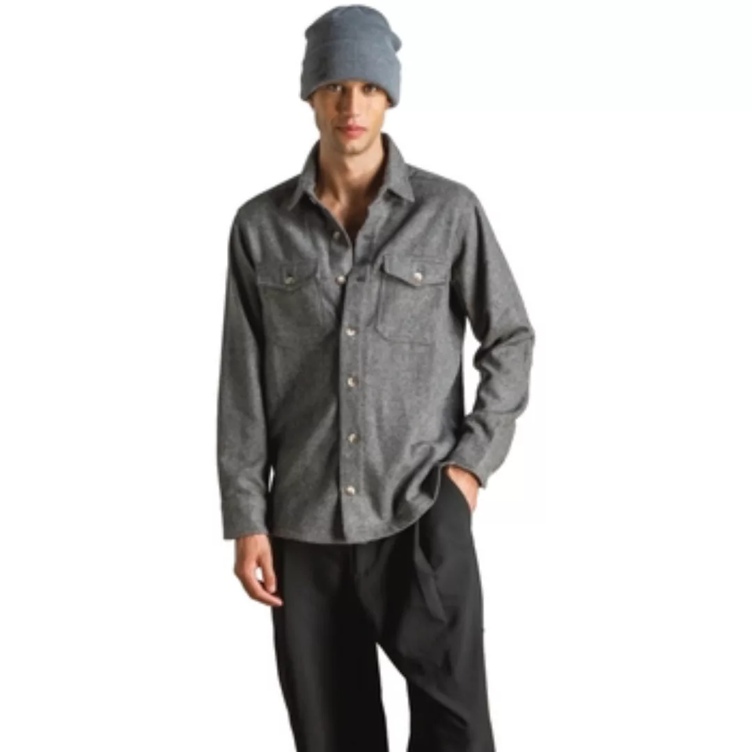 Otherwise  Hemdbluse Swanson Overshirt - Grey günstig online kaufen