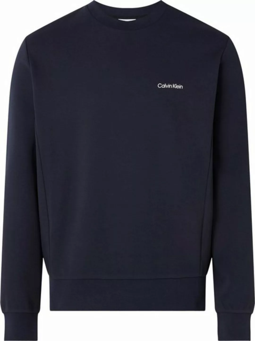 Calvin Klein Sweatshirt MICRO LOGO REPREVE SWEATSHIRT mit halsnahmen Rundha günstig online kaufen