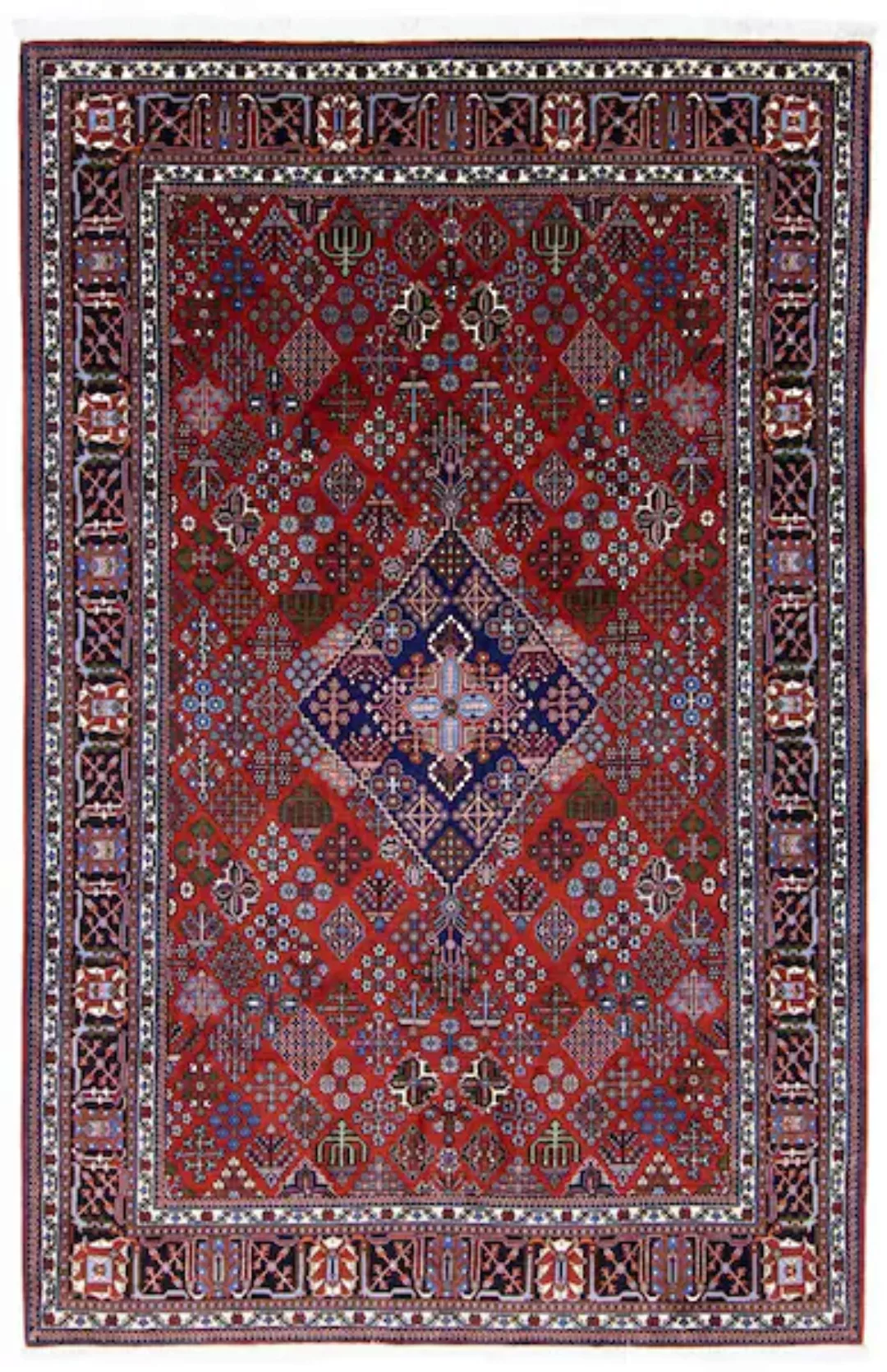 morgenland Wollteppich »Meymeh Medaillon Rosso 302 x 203 cm«, rechteckig günstig online kaufen