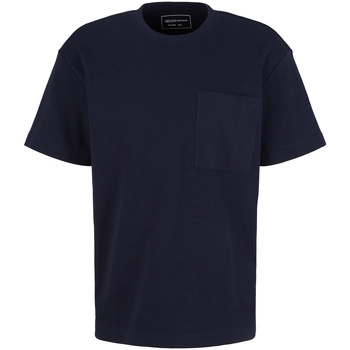 Tom Tailor  T-Shirt T-Shirt Kurzarmshirt structured mit Brusttasche günstig online kaufen