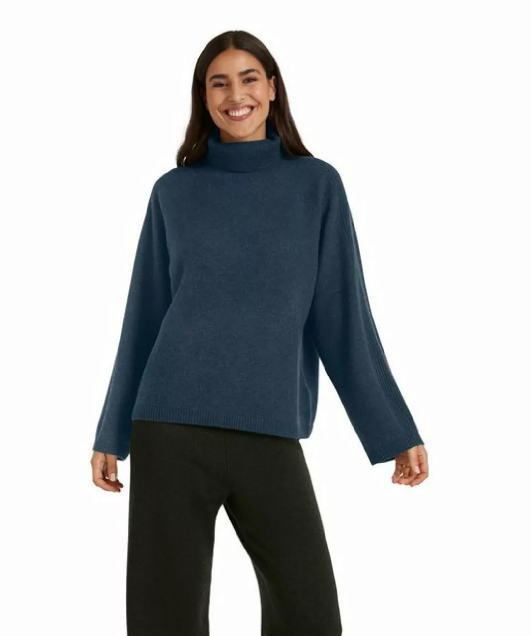 FALKE Strickpullover aus Merinowolle und weichem Kaschmir günstig online kaufen