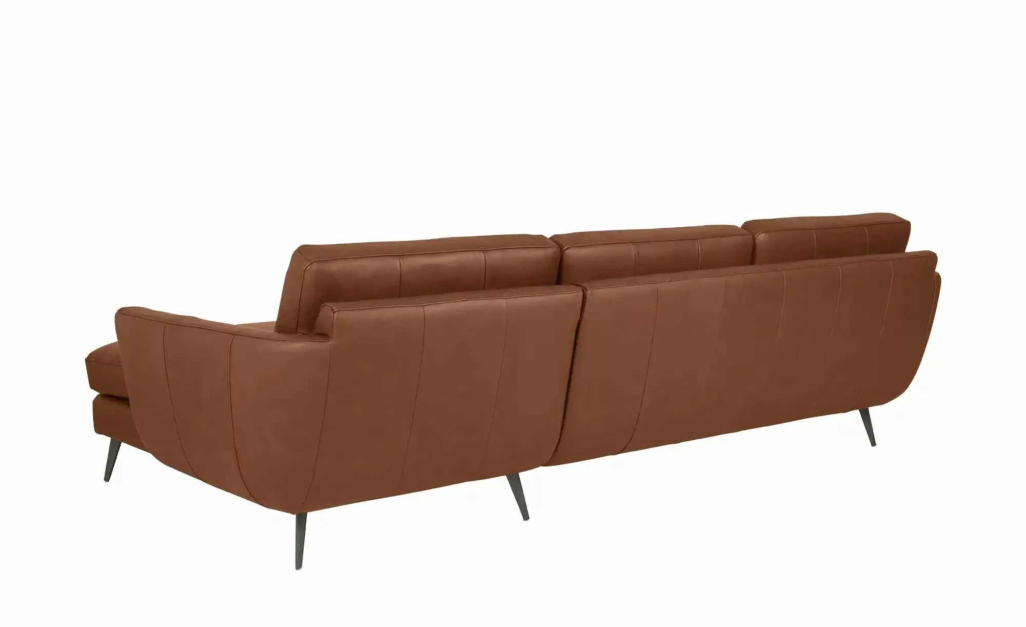 SOHO Ecksofa  Smile Day Leder ¦ braun ¦ Maße (cm): B: 274 H: 85 T: 156.0 Po günstig online kaufen