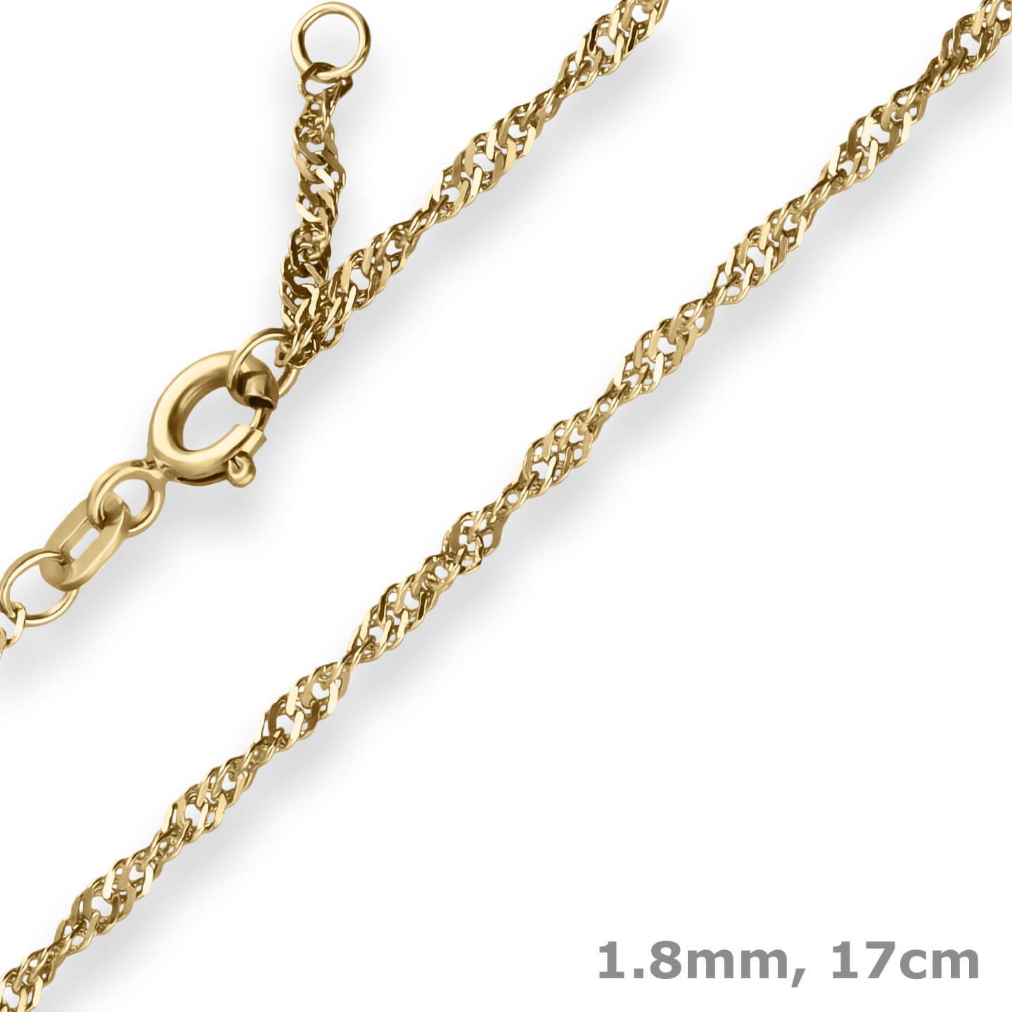 Schmuck Krone Goldarmband 1,8mm Armband aus günstig online kaufen