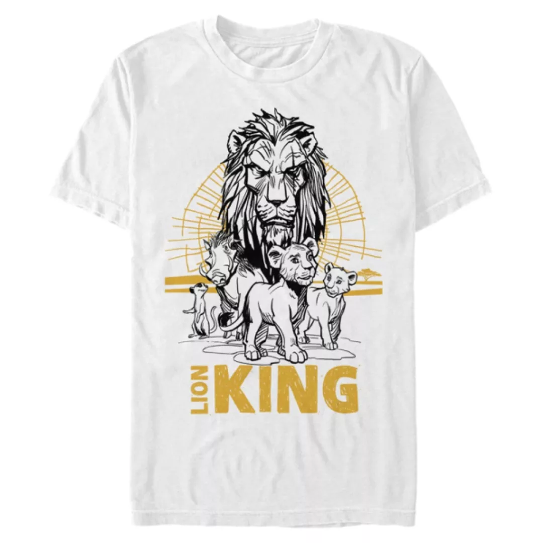 Disney - Der König der Löwen - Gruppe Lion King Group - Männer T-Shirt günstig online kaufen