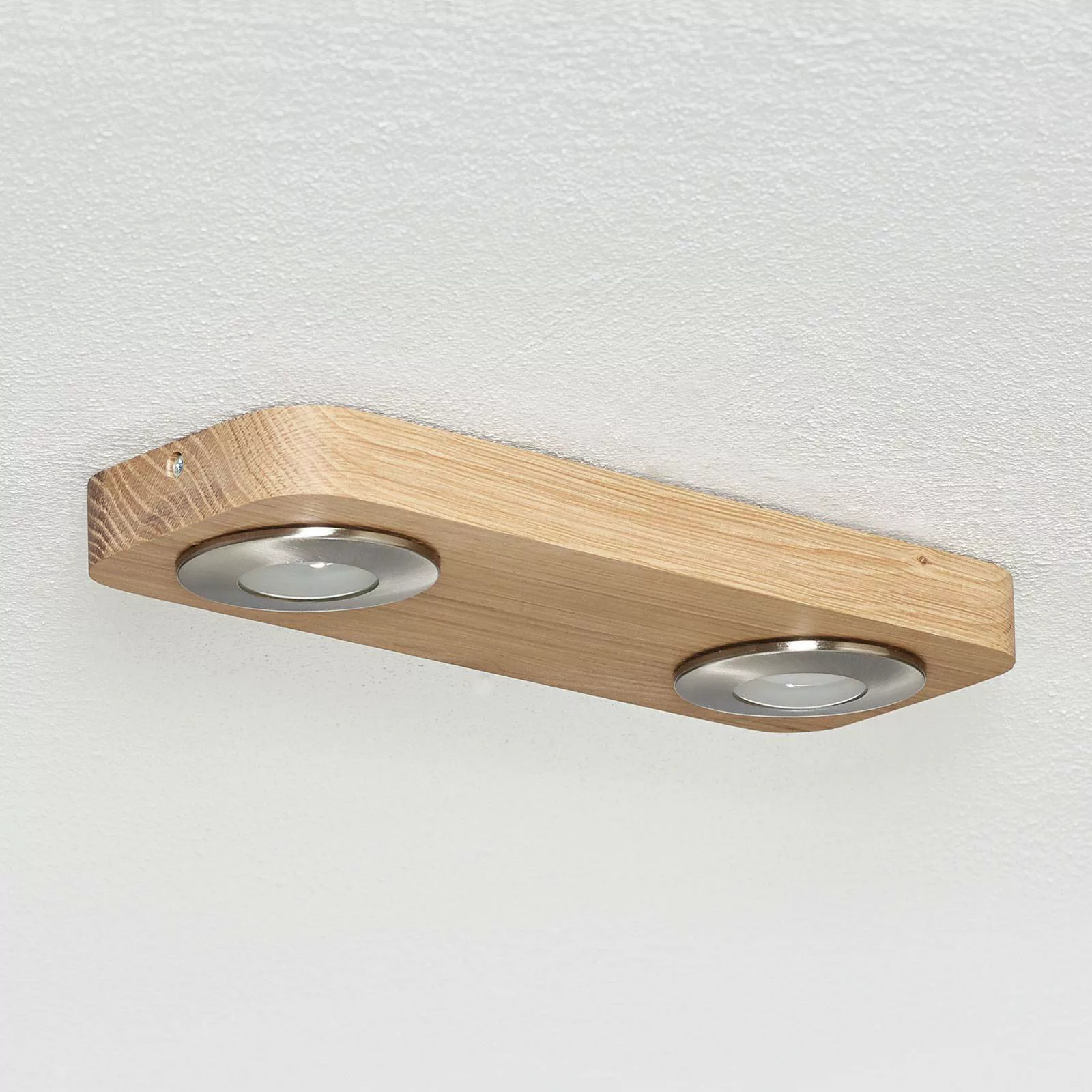 LED-Deckenlampe Sunniva in natürlichem Holz-Design günstig online kaufen