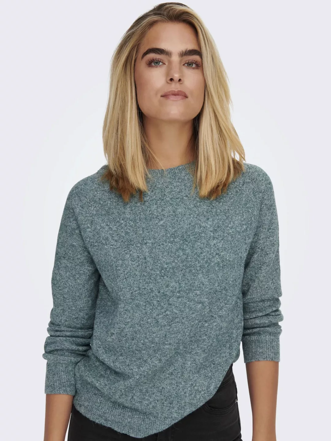 ONLY Strickpullover Only Damen Strick-Pullover Basic OnlRica Life Rundhals günstig online kaufen
