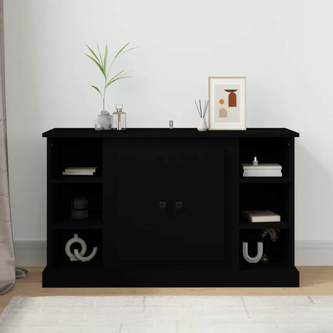 Vidaxl Sideboard Schwarz 100x35,5x60 Cm Holzwerkstoff günstig online kaufen