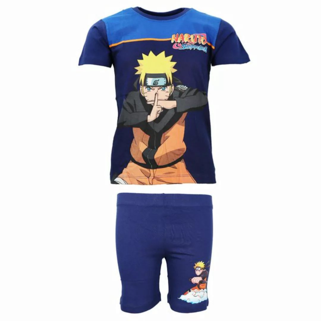Naruto Print-Shirt Anime Naruto Shippuden Sommerset Shorts plus T-Shirt Gr. günstig online kaufen