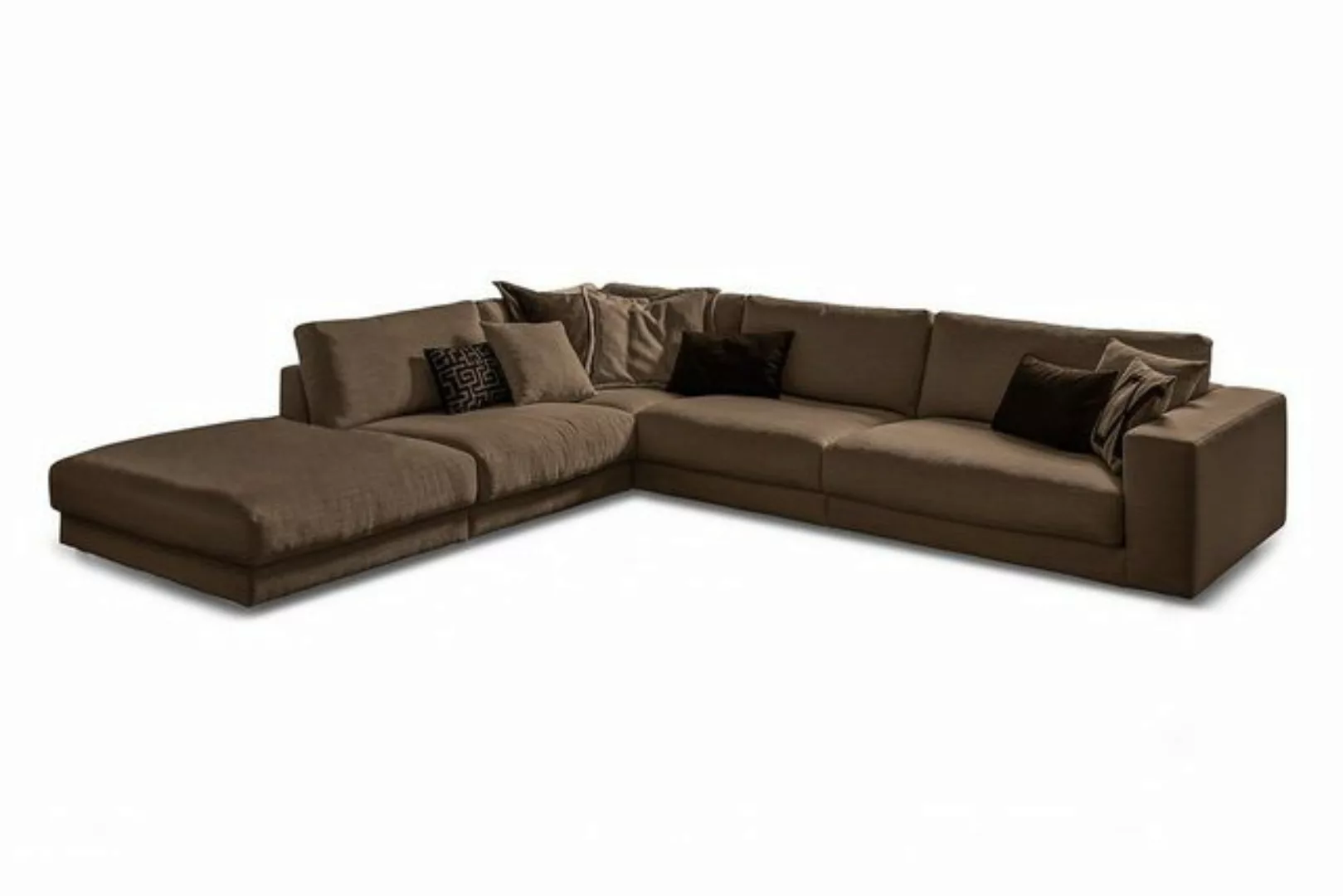 daslagerhaus living Big-Sofa Ecksofa Downtown Stoff günstig online kaufen