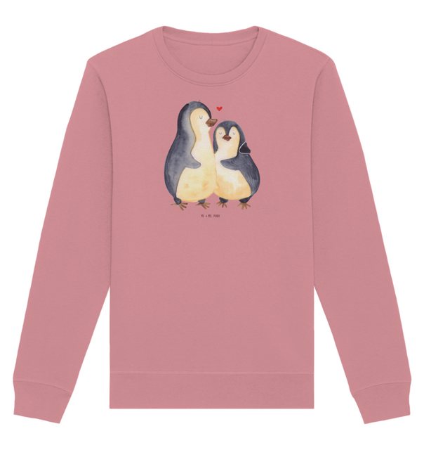 Mr. & Mrs. Panda Longpullover Größe S Pinguin umarmen - Canyon Pink - Gesch günstig online kaufen