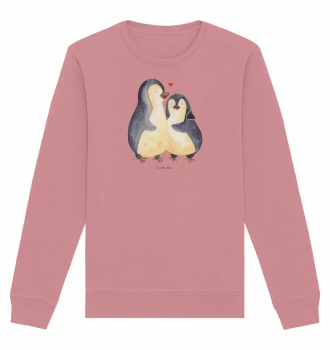 Mr. & Mrs. Panda Longpullover Größe XL Pinguin umarmen - Canyon Pink - Gesc günstig online kaufen