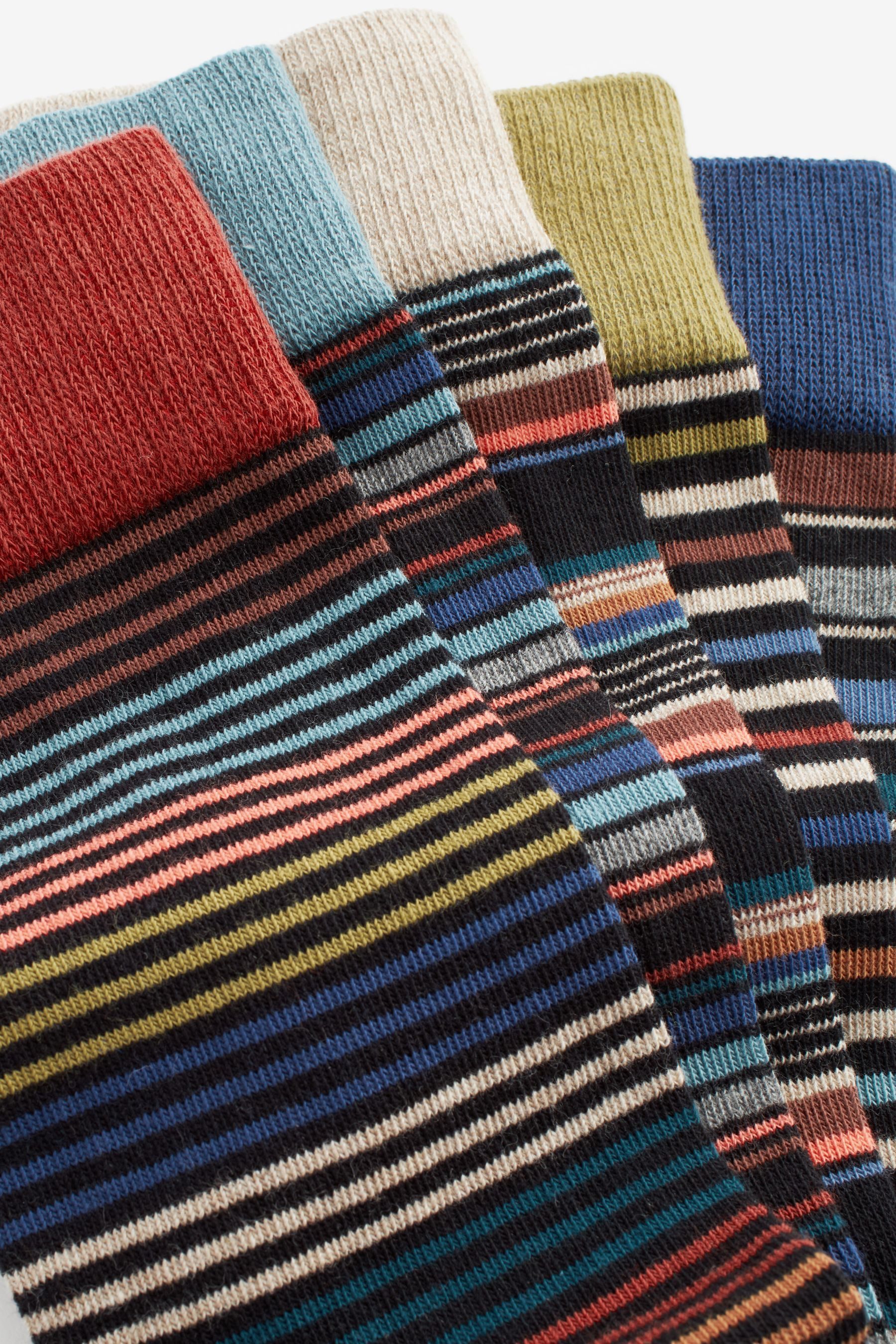 Next Kurzsocken Gemusterte Socken, 5er-Pack (5-Paar) günstig online kaufen