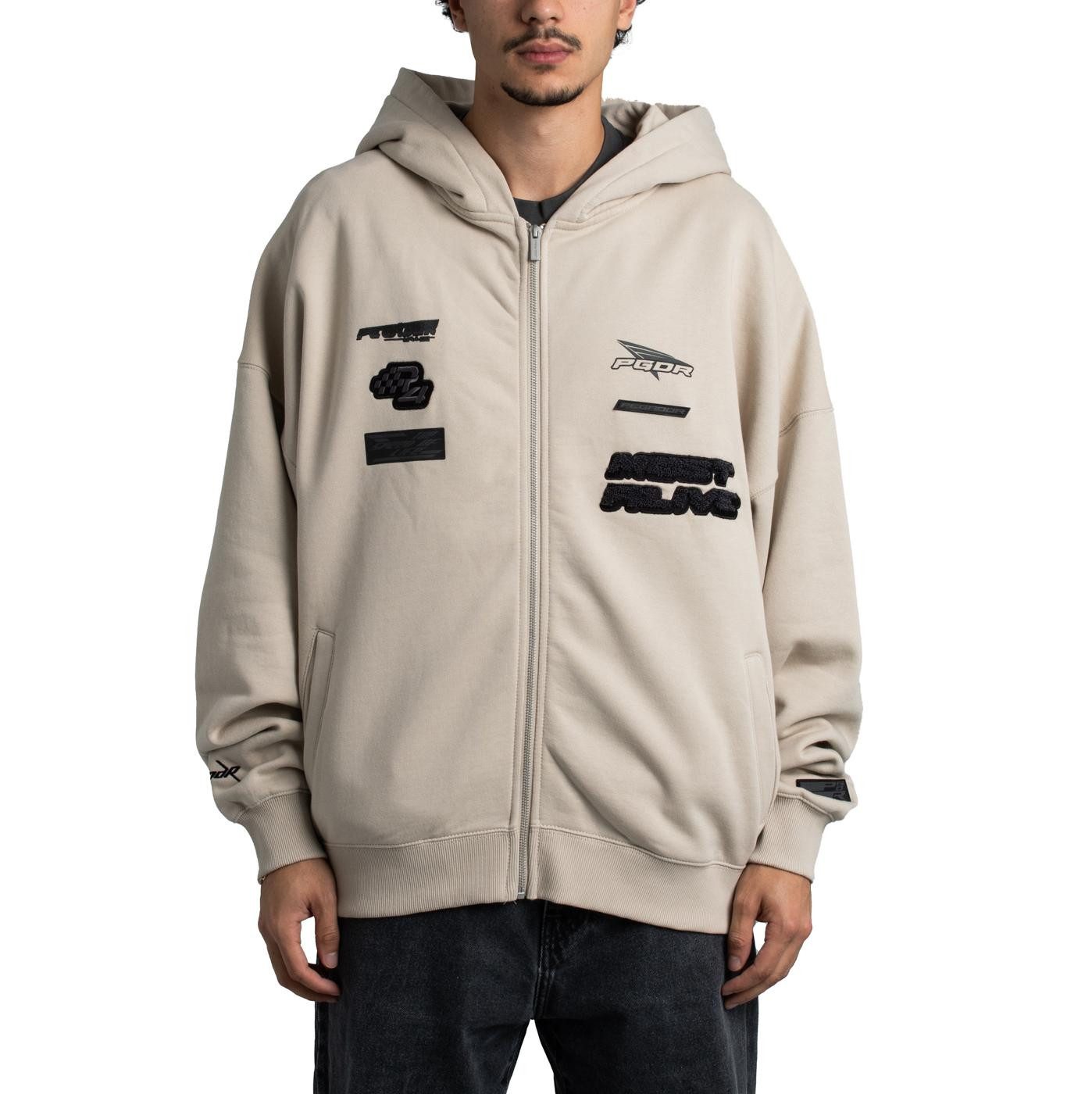 PEGADOR Kapuzensweatjacke Pegador Hogan Boxy Zip günstig online kaufen