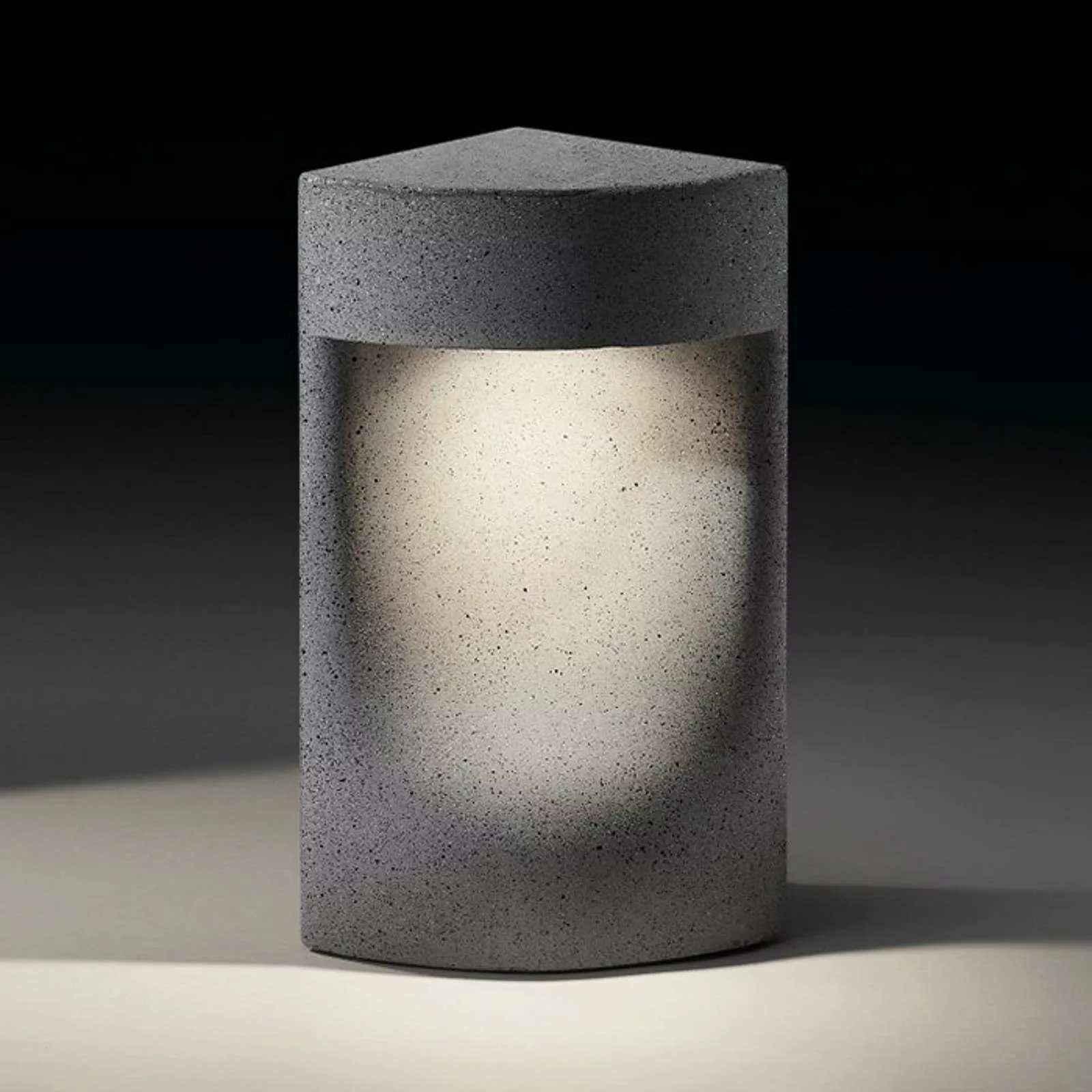 Bover Moai B/35 LED-Sockelleuchte, 35 cm Höhe günstig online kaufen