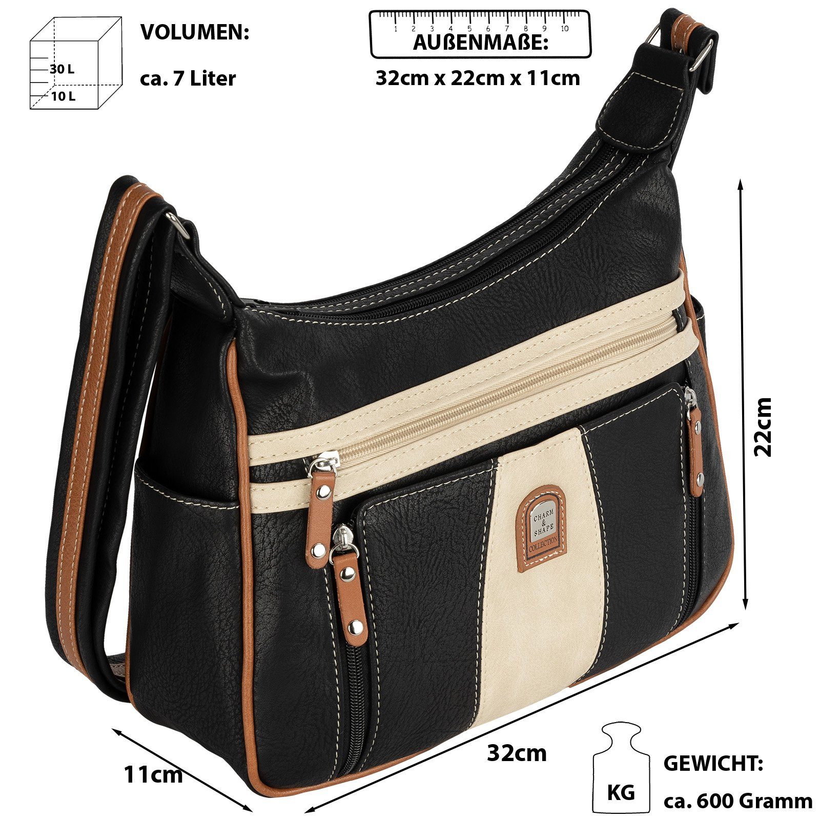 EAAKIE Umhängetasche Damen Tasche Schultertasche Umhängetasche günstig online kaufen