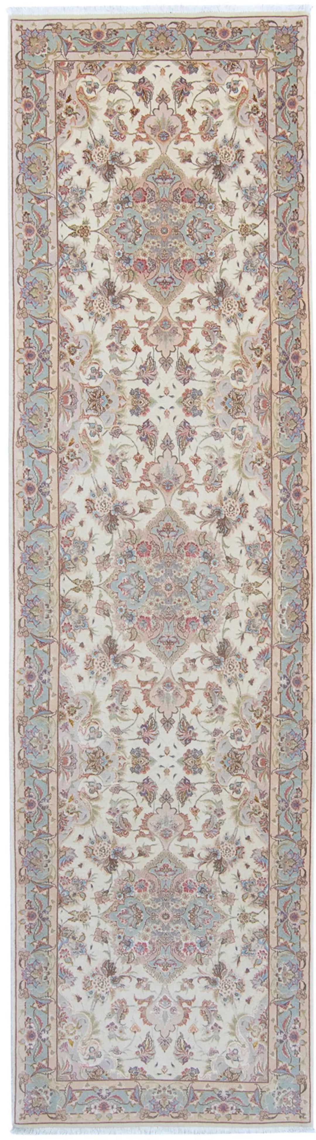 morgenland Orientteppich »Perser - Täbriz - Royal - 360 x 90 cm - beige«, r günstig online kaufen